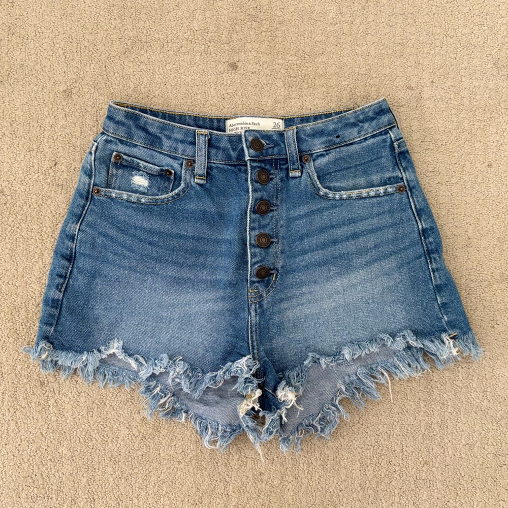Abercrombie & Fitch High Rise Shorts
